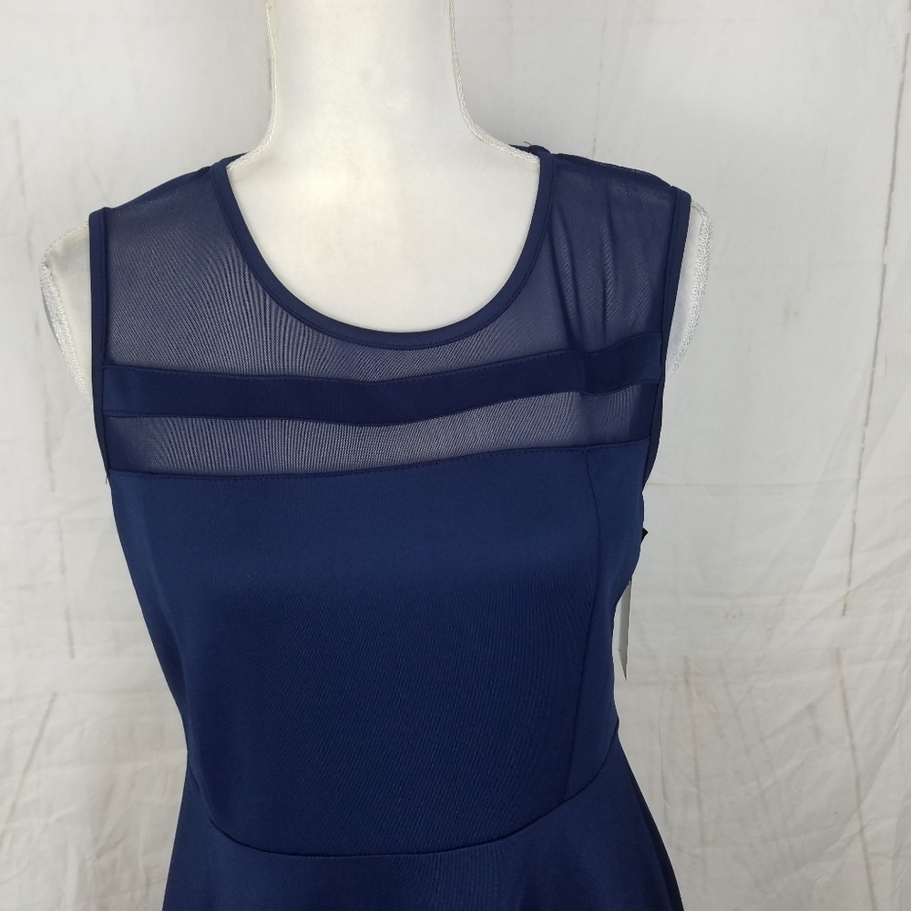 Lulus blue fit &flare dress - Picture 8 of 12
